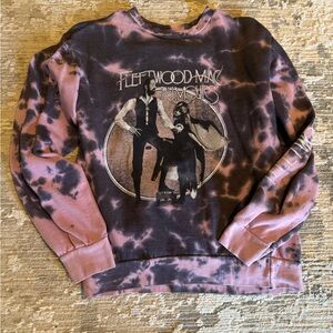 Fleetwood Mac Rumors Graphic Tie-Dye Sweatshirt